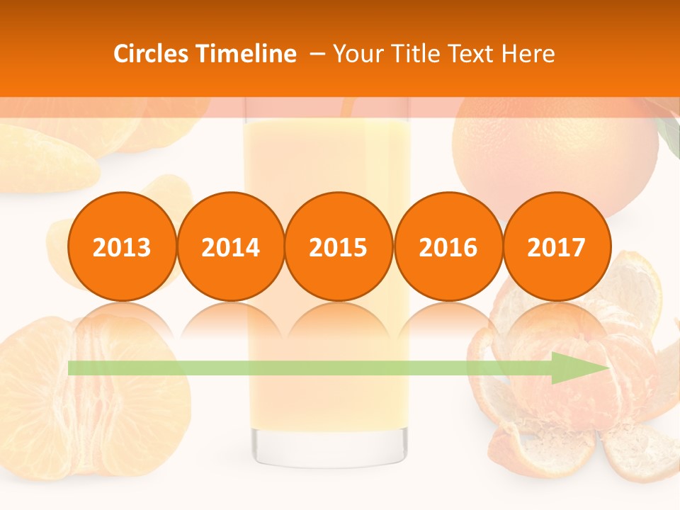 Closeup Beverage Refreshment PowerPoint Template