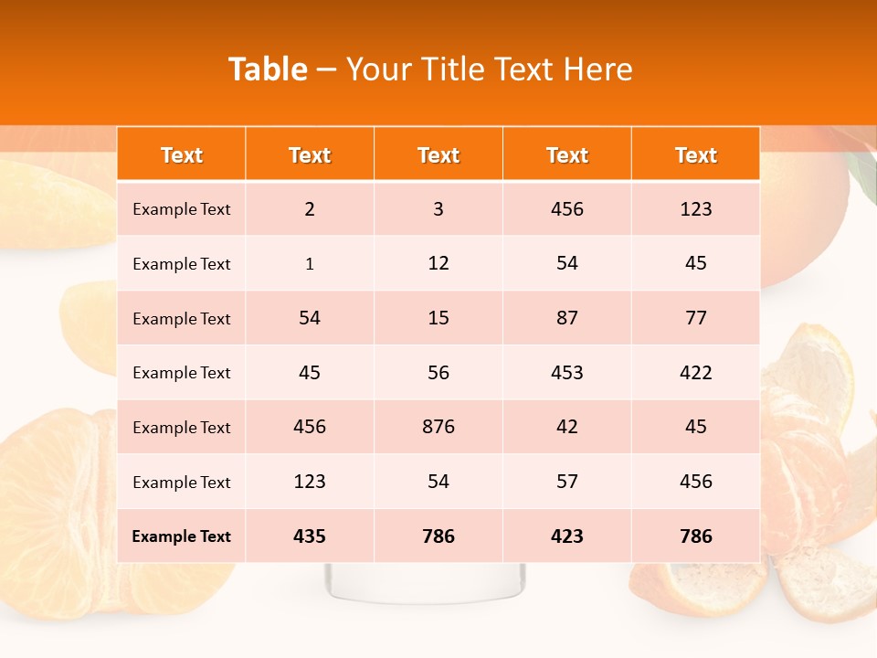 Closeup Beverage Refreshment PowerPoint Template
