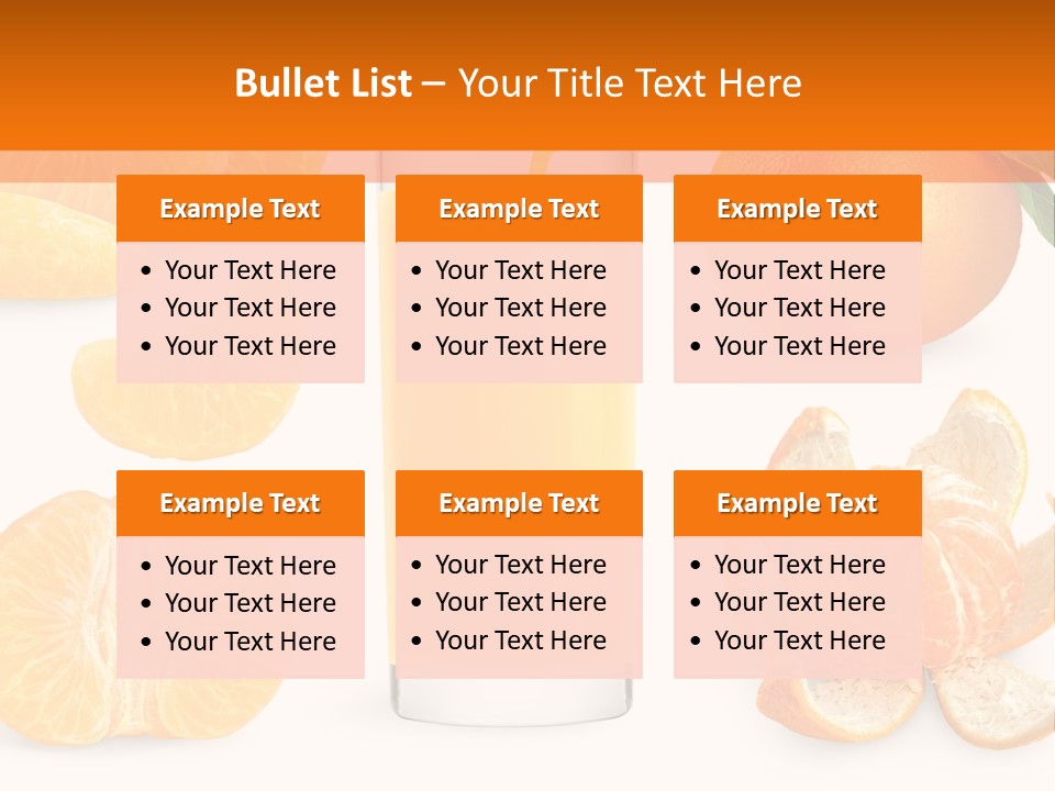 Closeup Beverage Refreshment PowerPoint Template