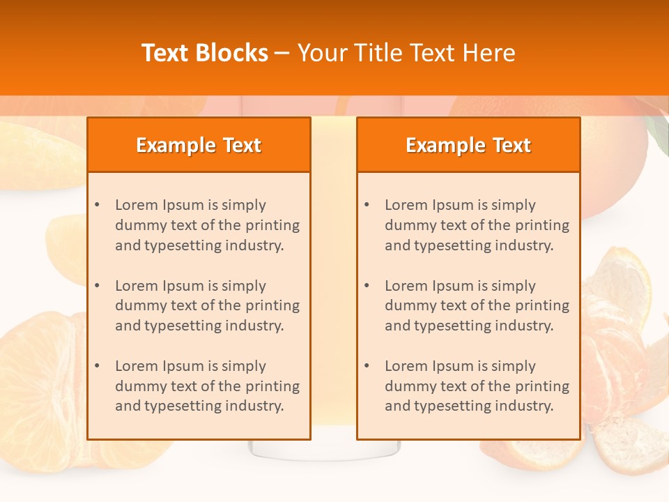 Closeup Beverage Refreshment PowerPoint Template