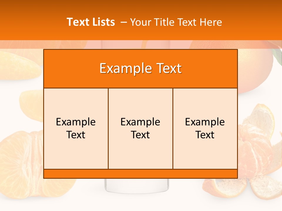 Closeup Beverage Refreshment PowerPoint Template