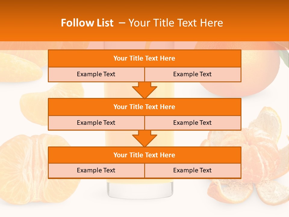 Closeup Beverage Refreshment PowerPoint Template