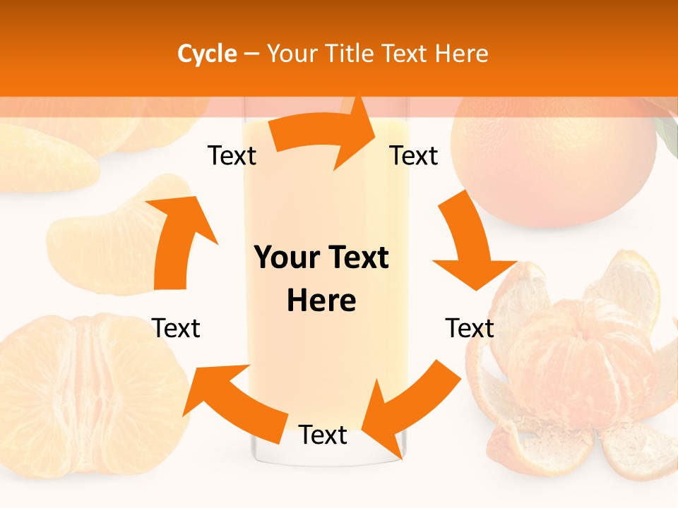 Closeup Beverage Refreshment PowerPoint Template