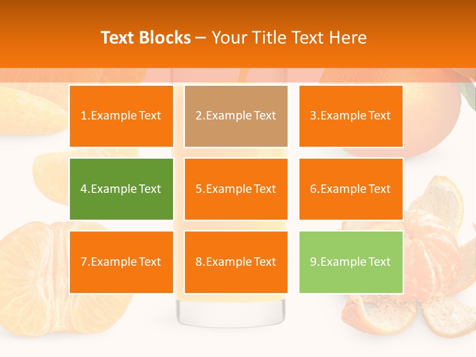 Closeup Beverage Refreshment PowerPoint Template