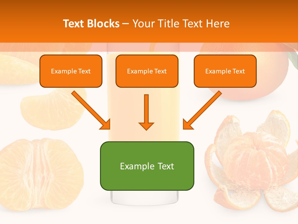 Closeup Beverage Refreshment PowerPoint Template