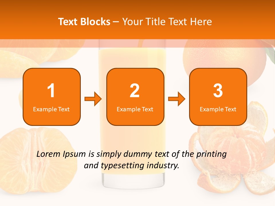 Closeup Beverage Refreshment PowerPoint Template