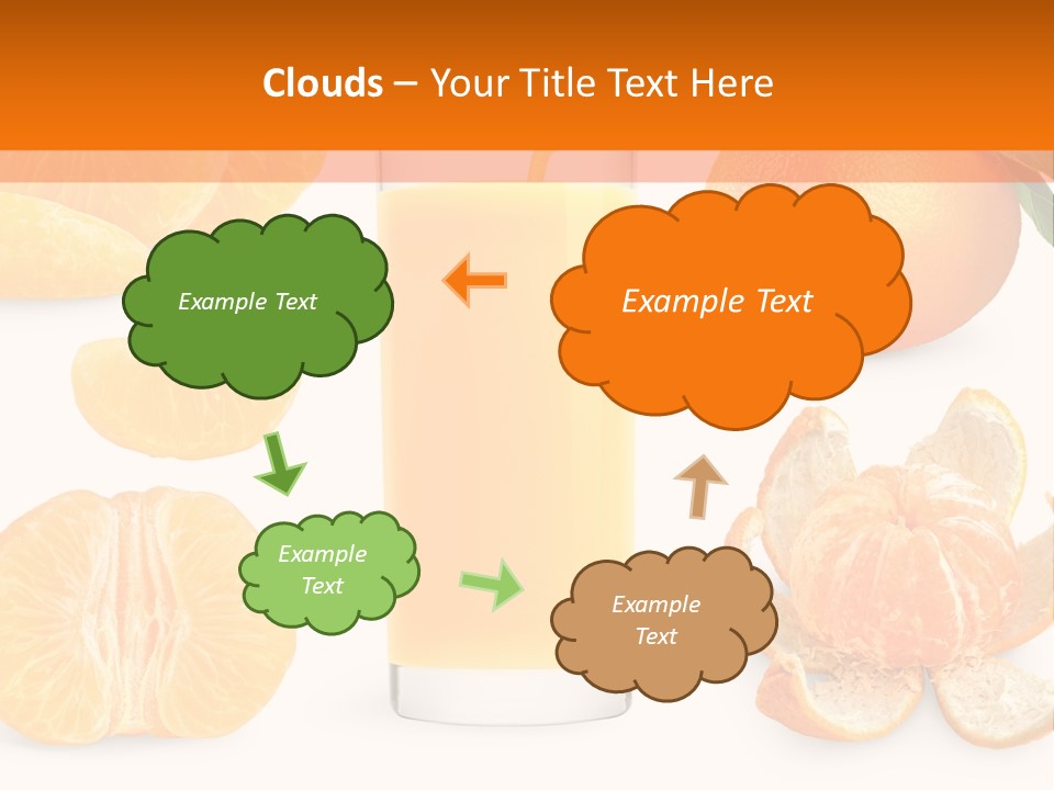 Closeup Beverage Refreshment PowerPoint Template