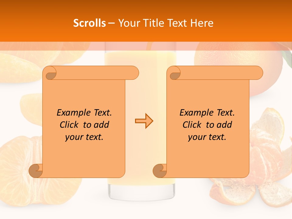 Closeup Beverage Refreshment PowerPoint Template