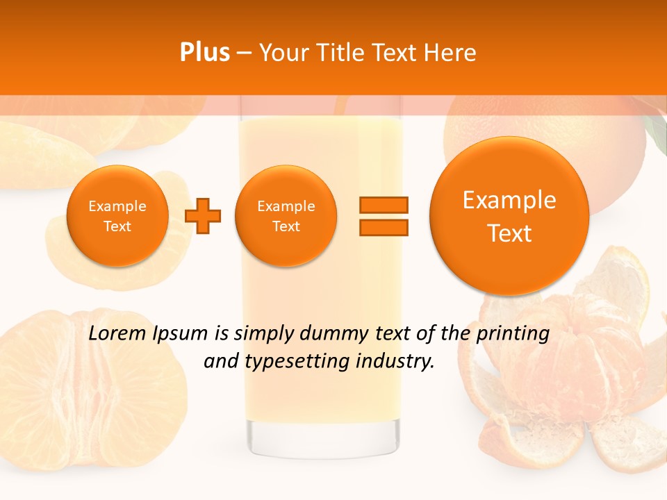 Closeup Beverage Refreshment PowerPoint Template