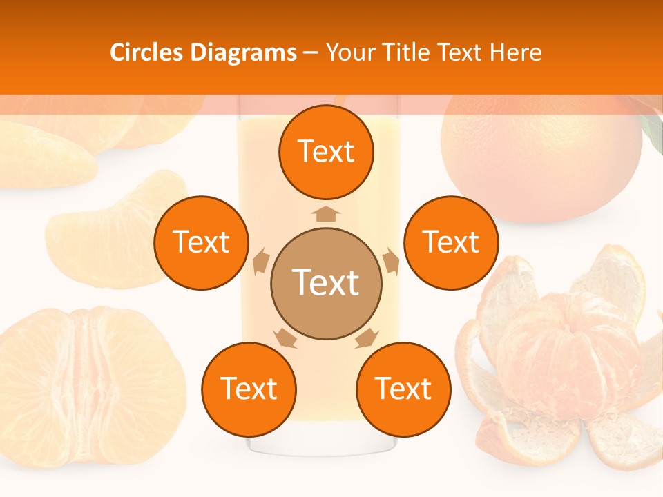 Closeup Beverage Refreshment PowerPoint Template