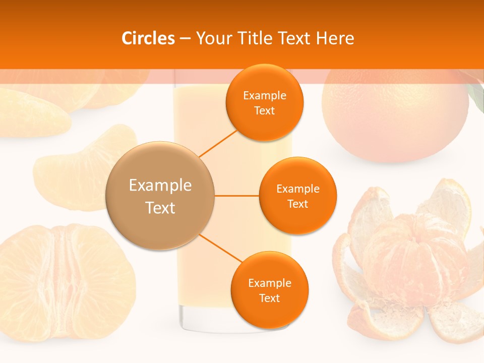 Closeup Beverage Refreshment PowerPoint Template