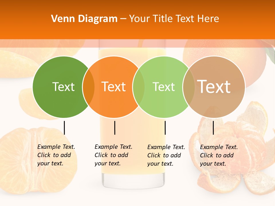 Closeup Beverage Refreshment PowerPoint Template