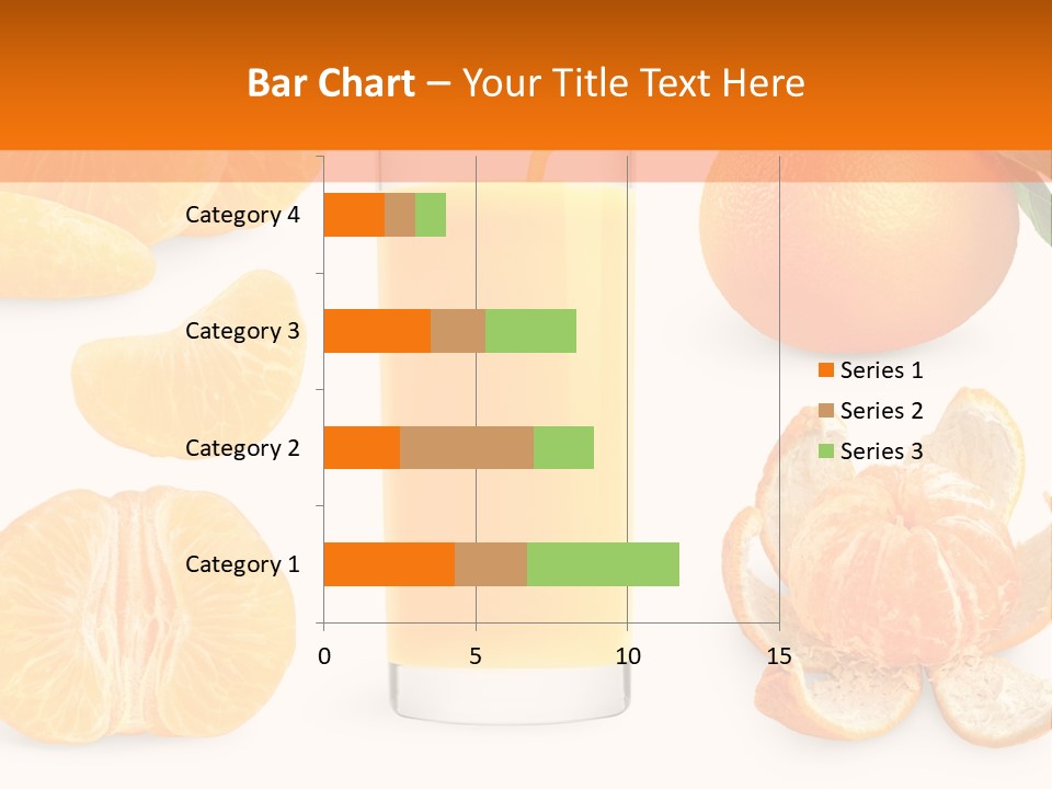 Closeup Beverage Refreshment PowerPoint Template