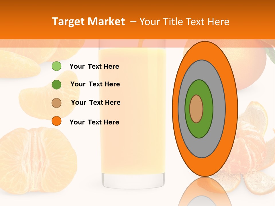 Closeup Beverage Refreshment PowerPoint Template