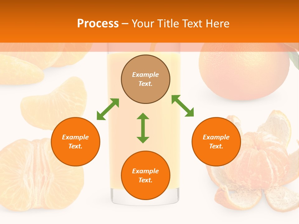 Closeup Beverage Refreshment PowerPoint Template