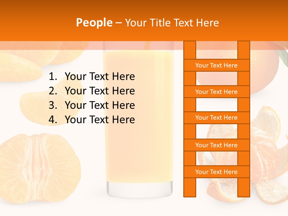 Closeup Beverage Refreshment PowerPoint Template