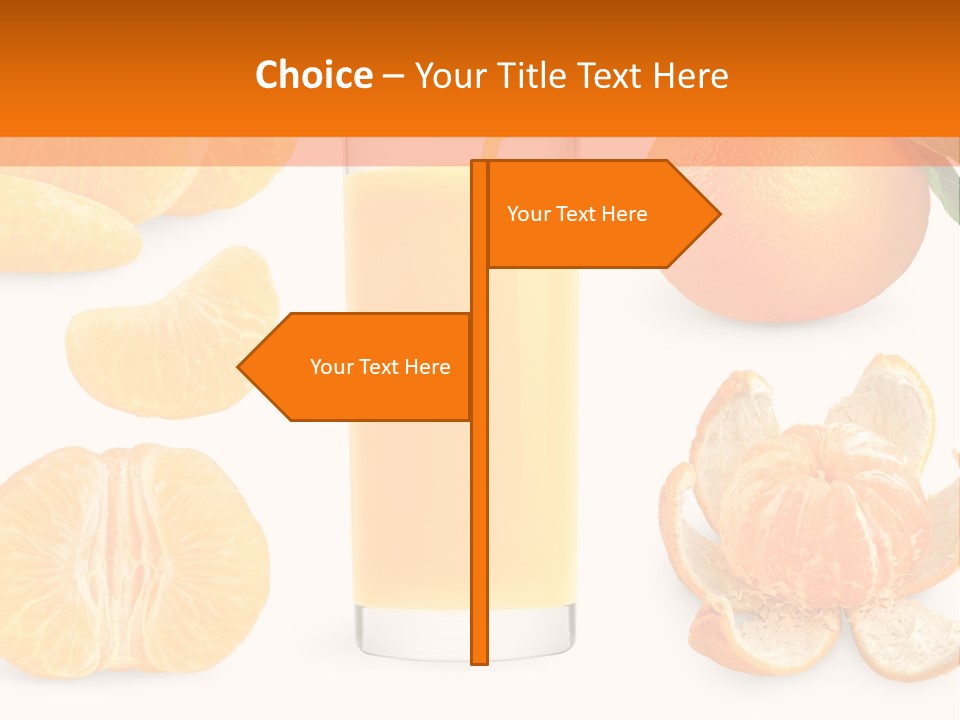 Closeup Beverage Refreshment PowerPoint Template