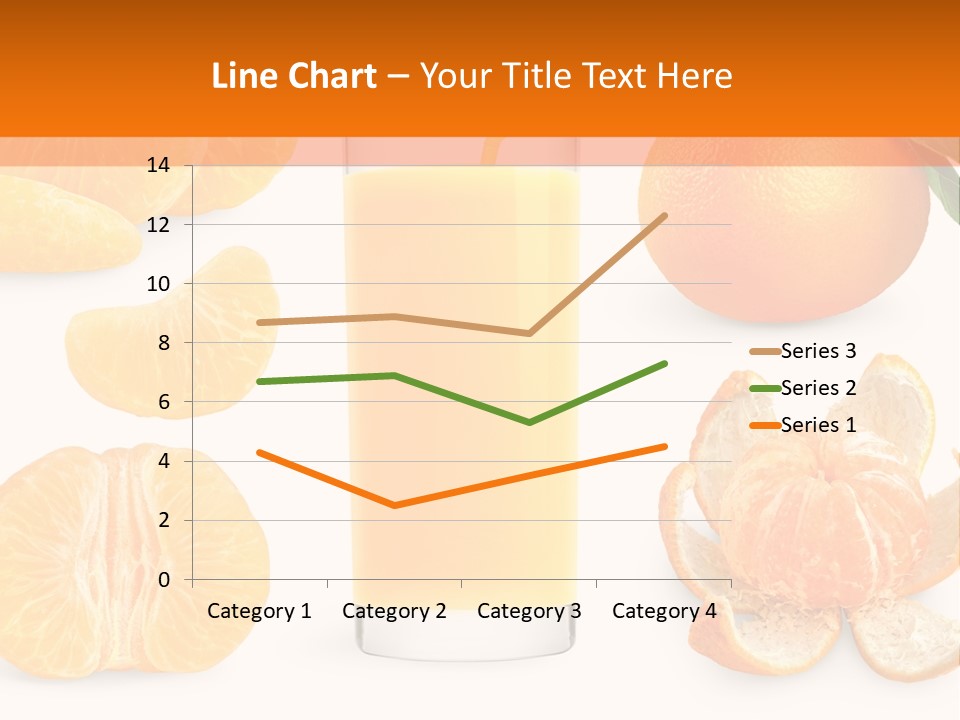 Closeup Beverage Refreshment PowerPoint Template