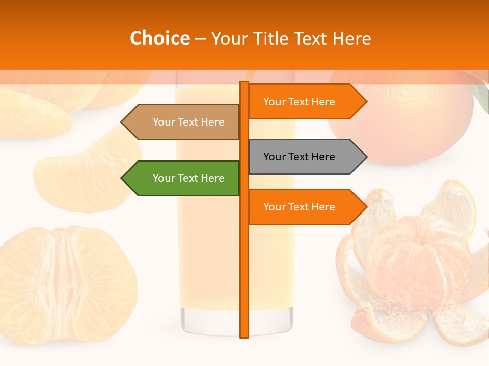 Closeup Beverage Refreshment PowerPoint Template