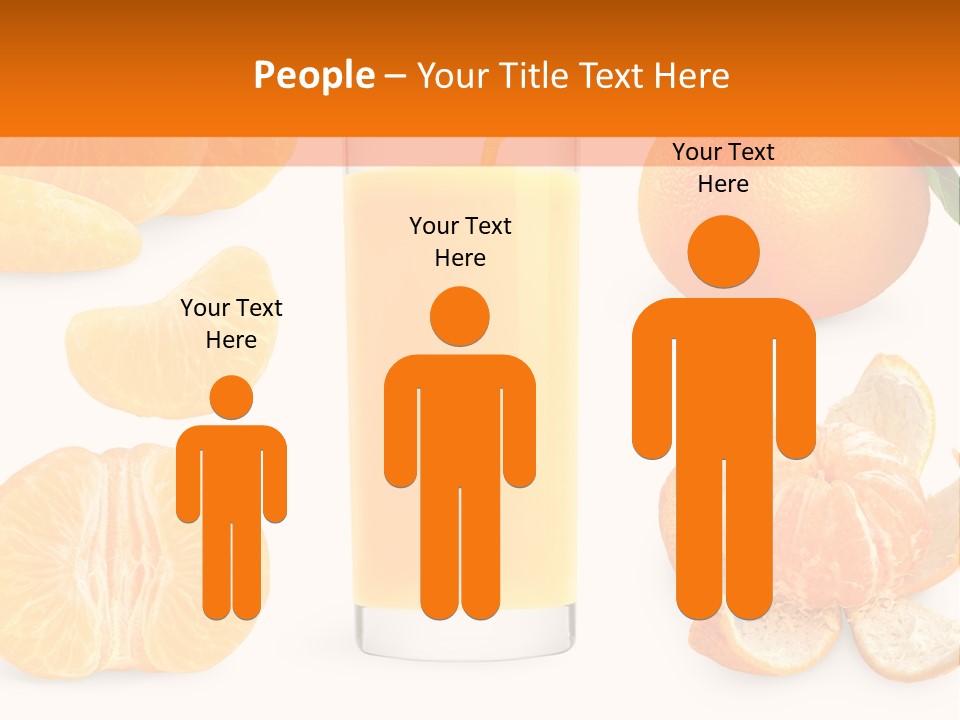 Closeup Beverage Refreshment PowerPoint Template