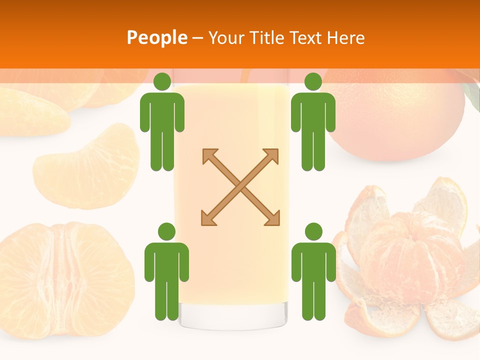 Closeup Beverage Refreshment PowerPoint Template