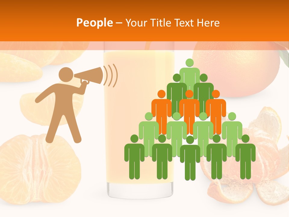 Closeup Beverage Refreshment PowerPoint Template