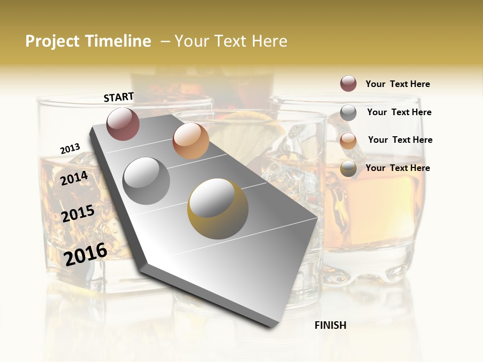 Lime Vodka Beverage PowerPoint Template