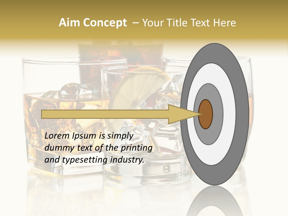 Lime Vodka Beverage PowerPoint Template