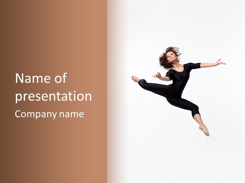 Studio Grace Stretching PowerPoint Template