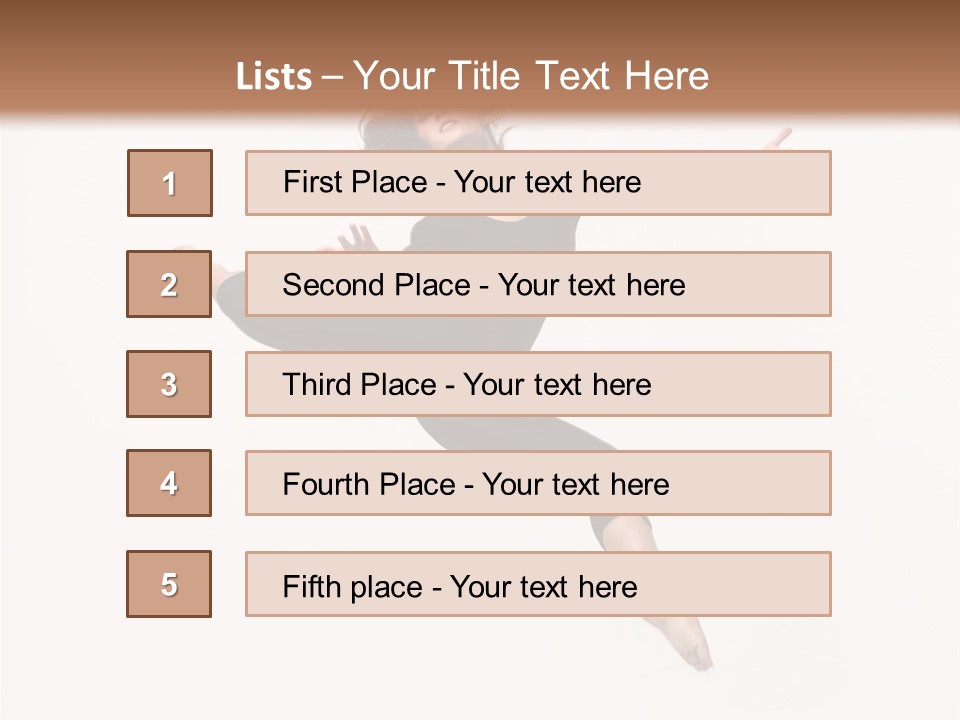 Studio Grace Stretching PowerPoint Template