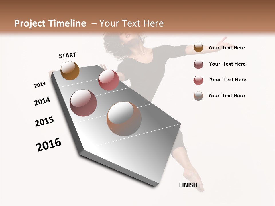 Studio Grace Stretching PowerPoint Template