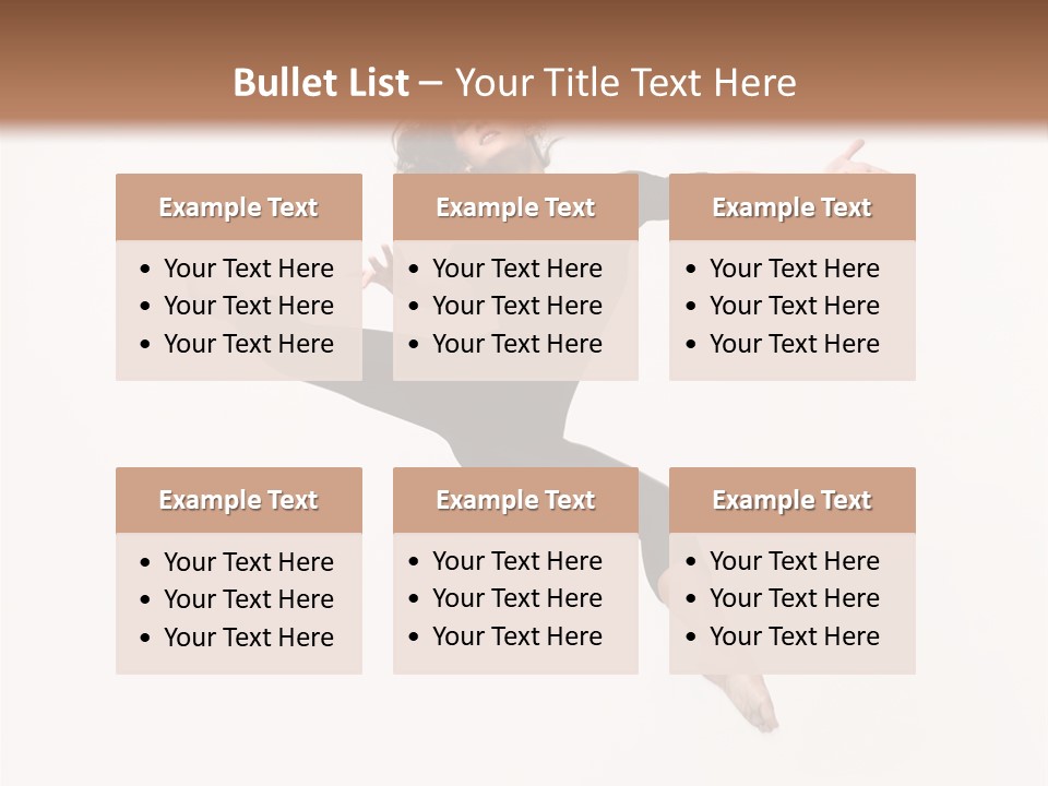 Studio Grace Stretching PowerPoint Template