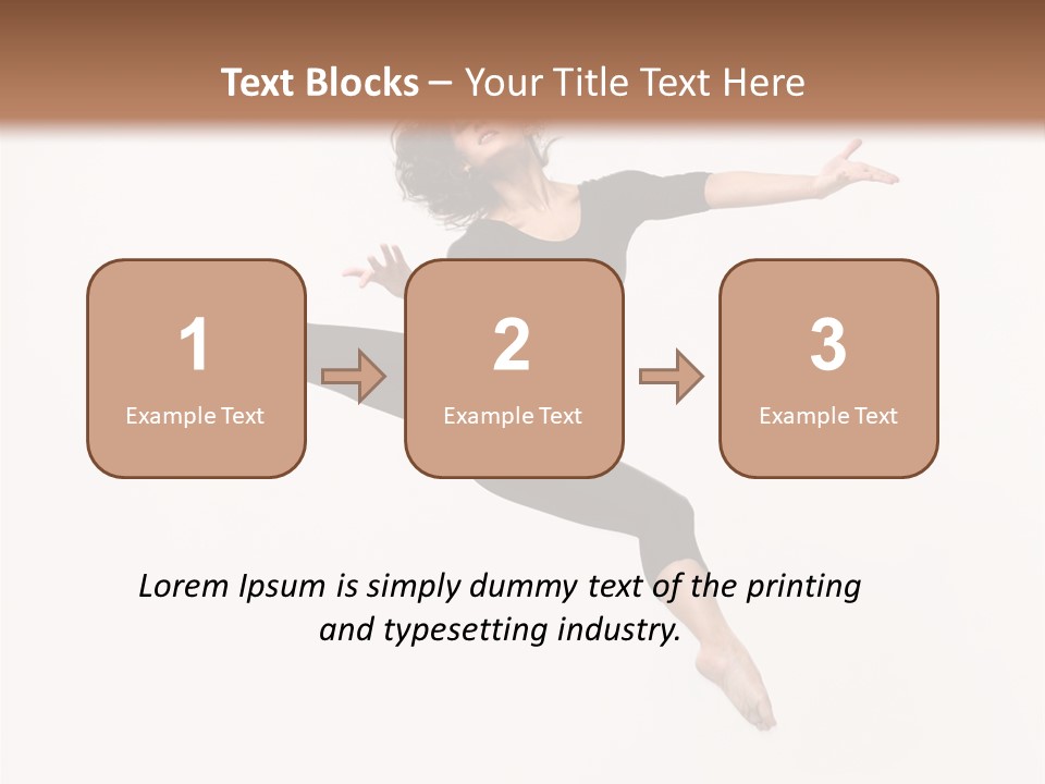 Studio Grace Stretching PowerPoint Template