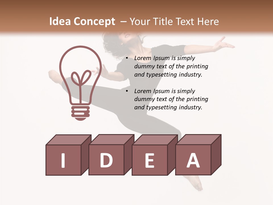 Studio Grace Stretching PowerPoint Template