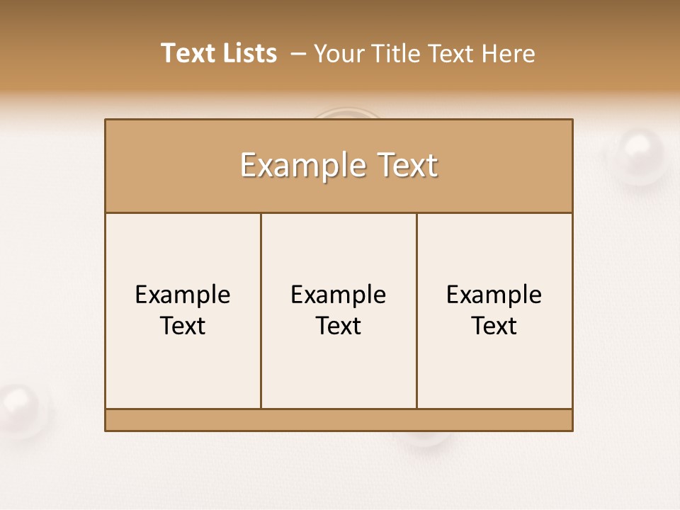 Decoration Golden Wedding PowerPoint Template