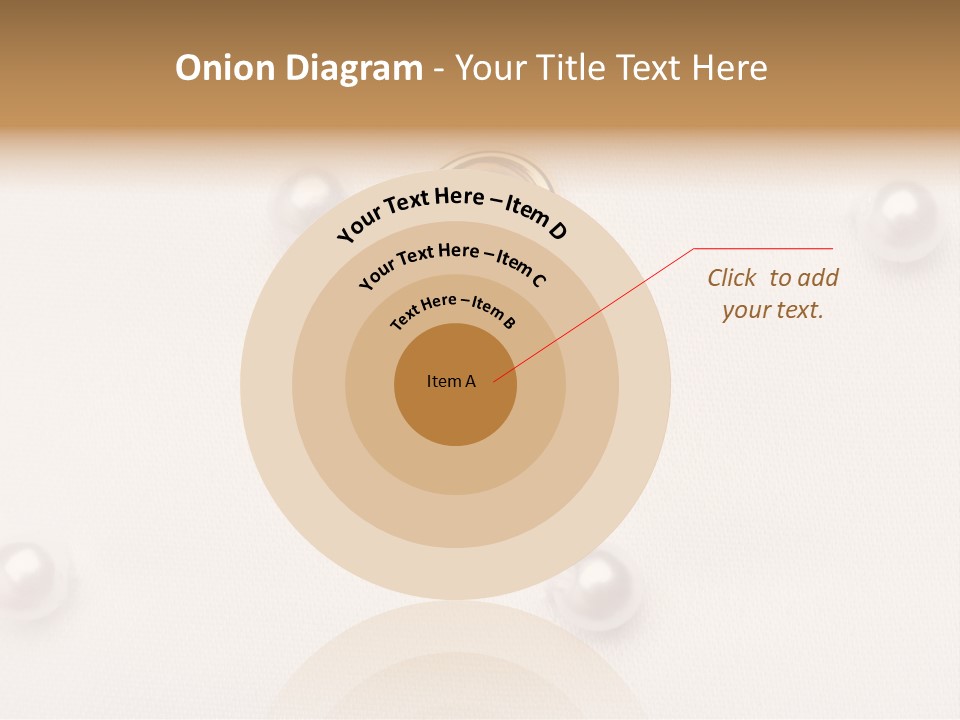 Decoration Golden Wedding PowerPoint Template