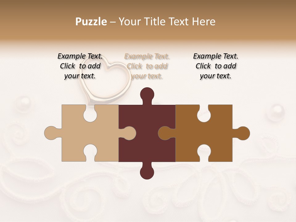 Detail Wedding Background Symbol PowerPoint Template