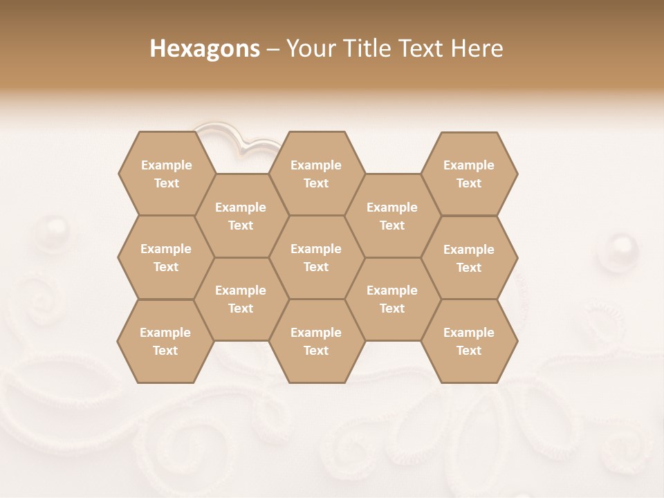 Detail Wedding Background Symbol PowerPoint Template