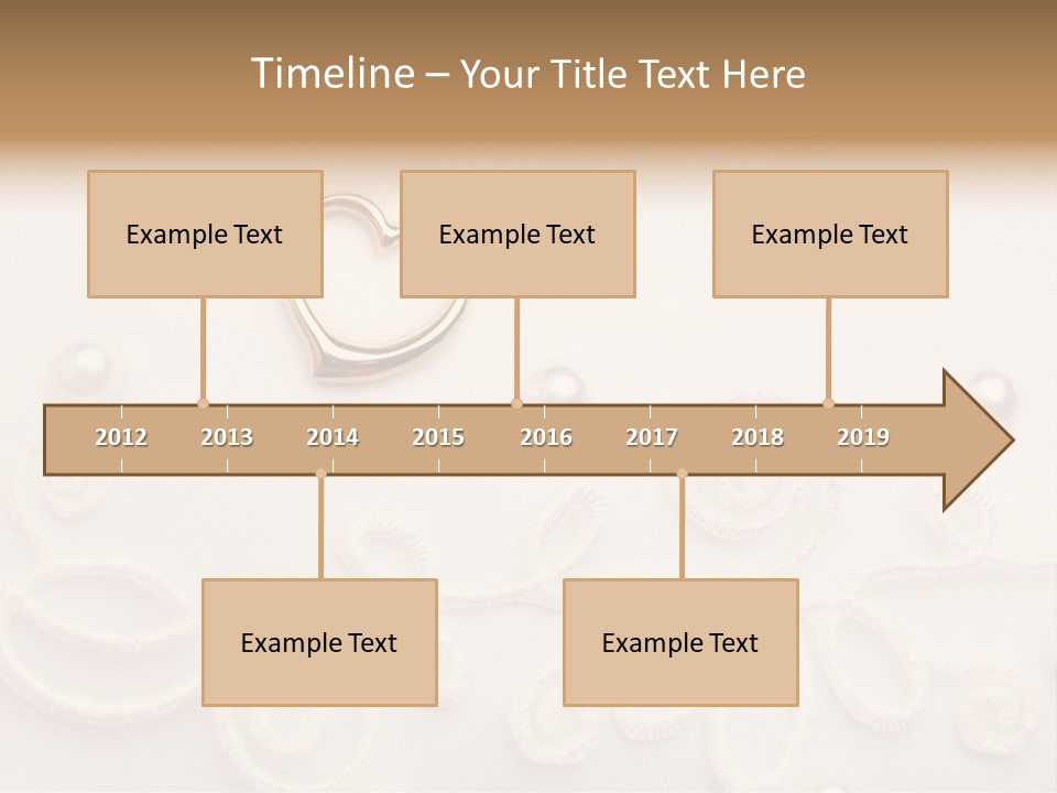 Detail Wedding Background Symbol PowerPoint Template