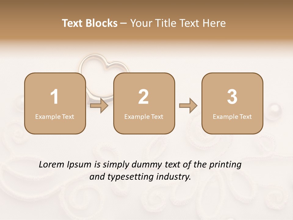 Detail Wedding Background Symbol PowerPoint Template