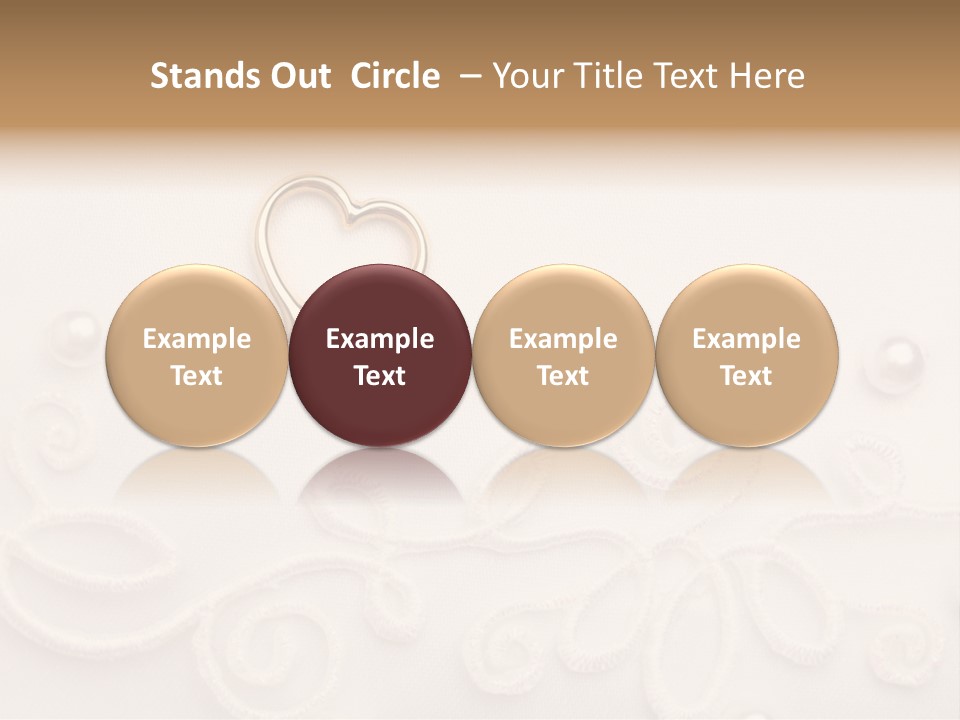 Detail Wedding Background Symbol PowerPoint Template