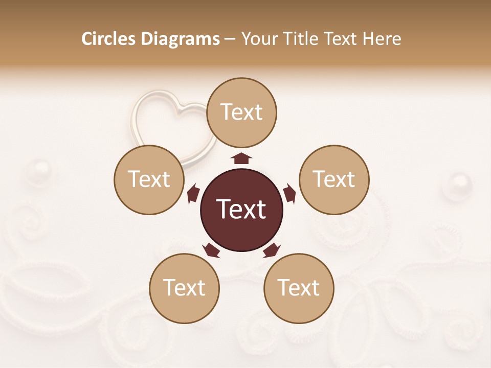 Detail Wedding Background Symbol PowerPoint Template