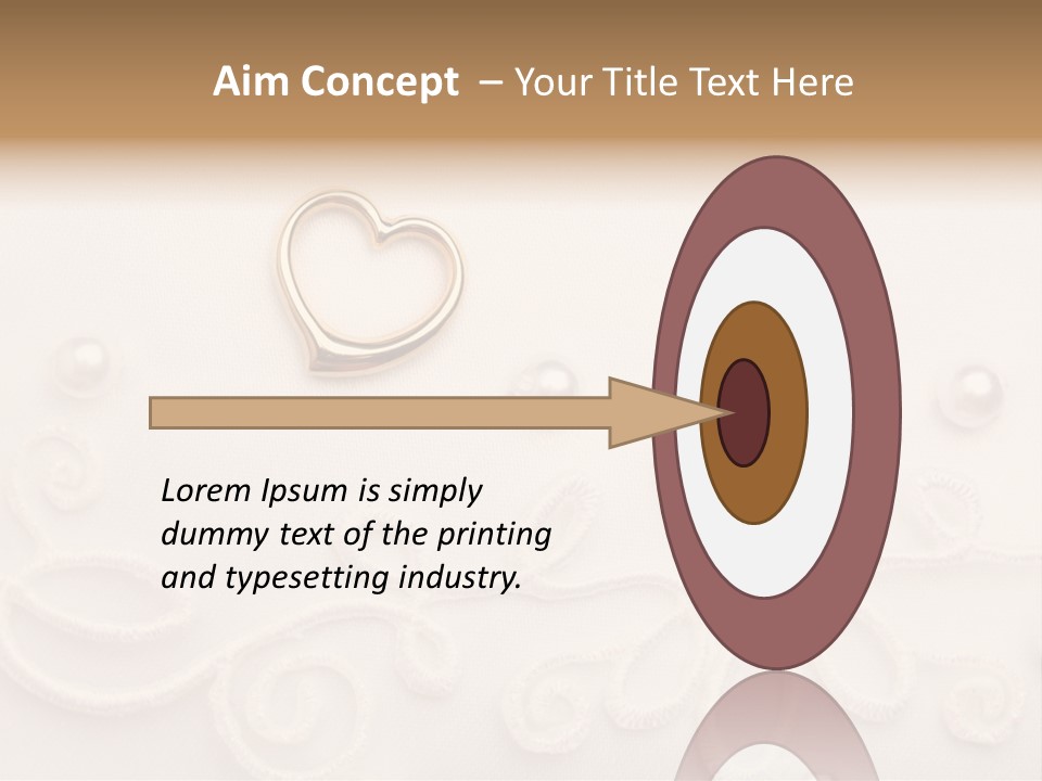 Detail Wedding Background Symbol PowerPoint Template