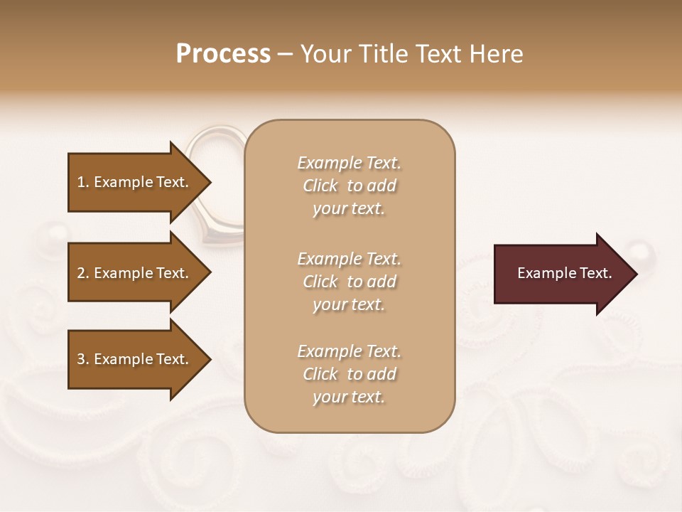 Detail Wedding Background Symbol PowerPoint Template