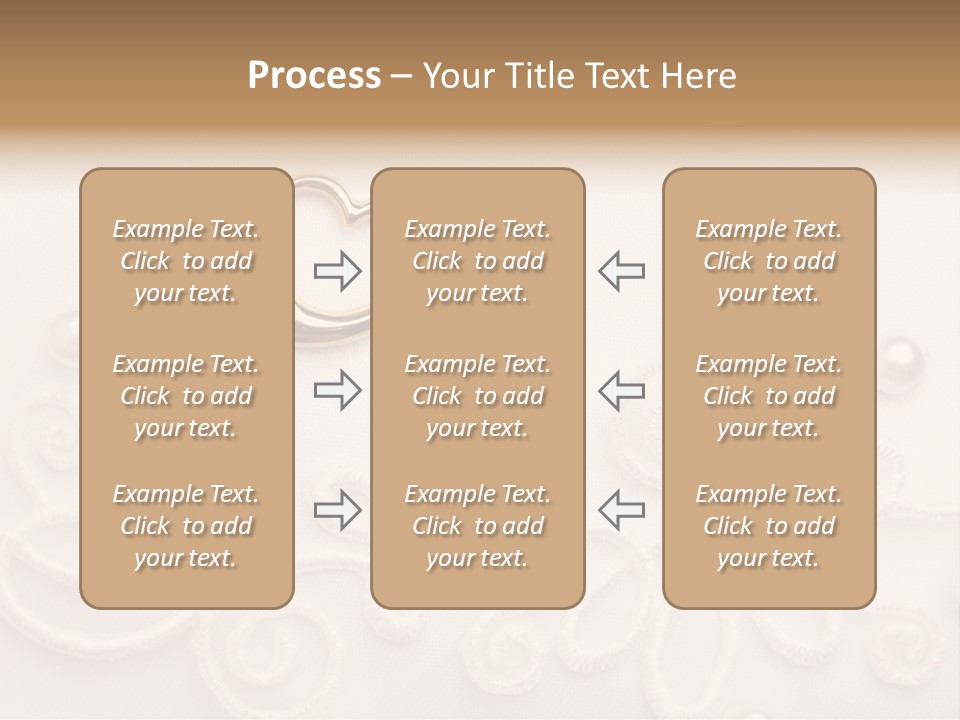 Detail Wedding Background Symbol PowerPoint Template