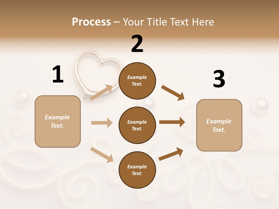 Detail Wedding Background Symbol PowerPoint Template