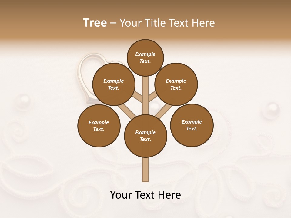 Detail Wedding Background Symbol PowerPoint Template