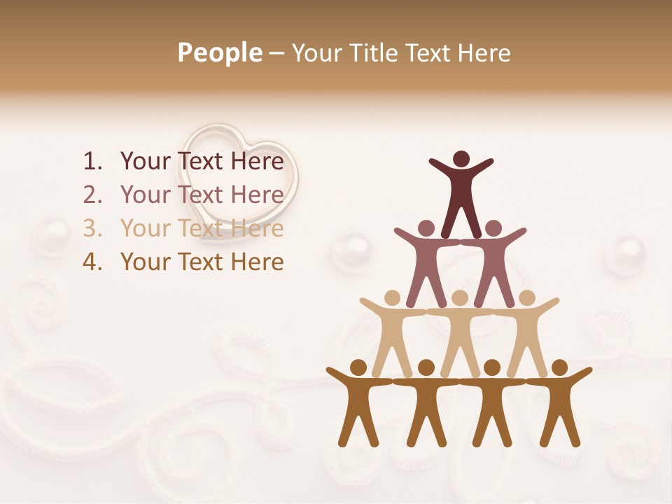 Detail Wedding Background Symbol PowerPoint Template