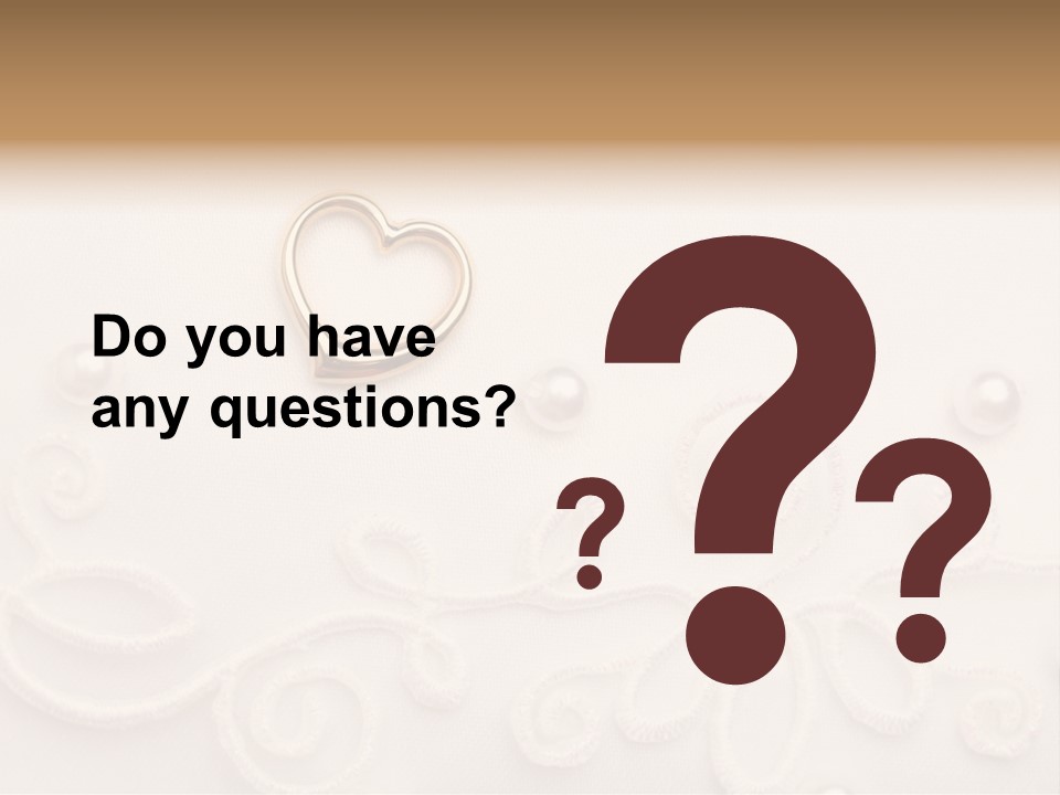 Detail Wedding Background Symbol PowerPoint Template