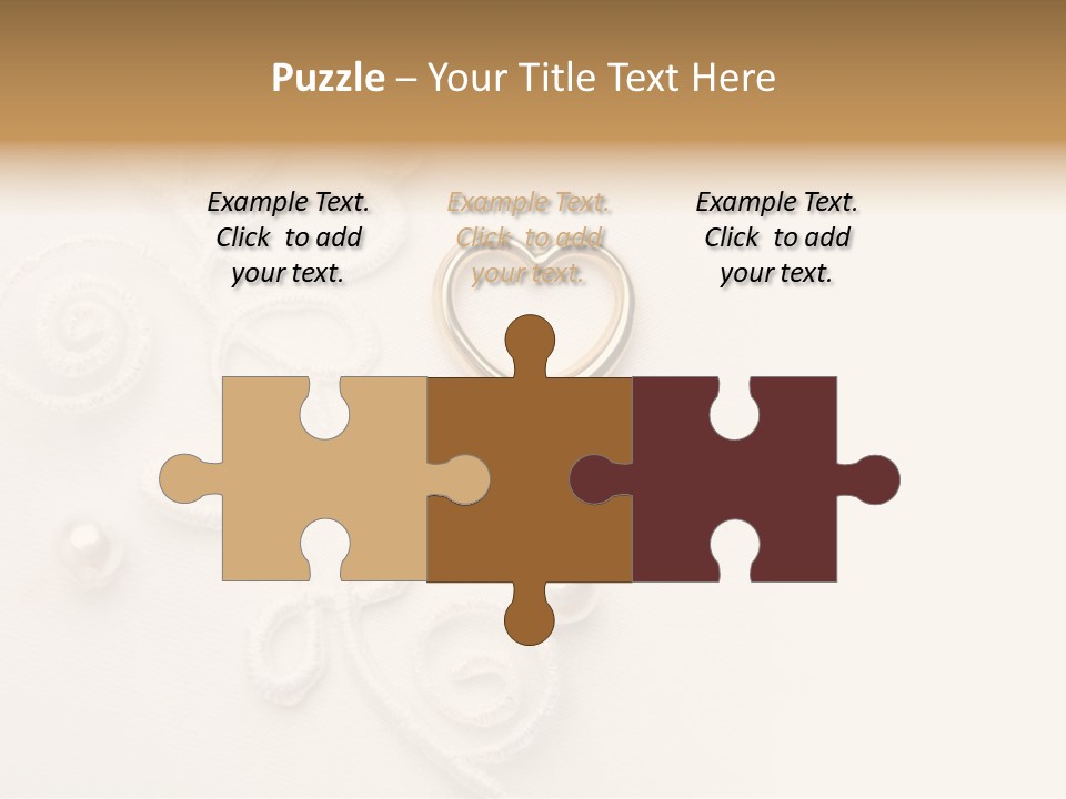 Wedding Background White Love PowerPoint Template